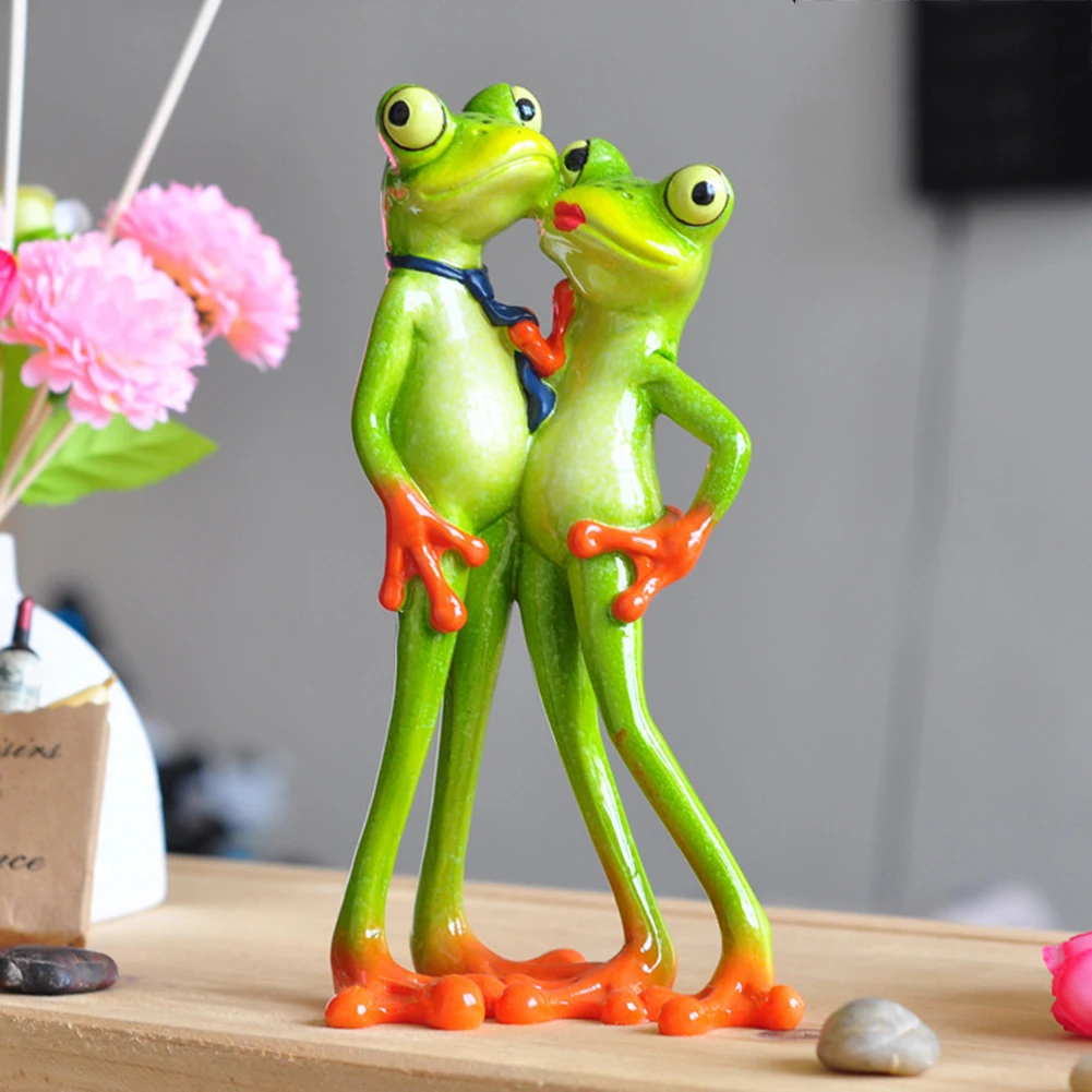 Креативные 3D фигурки лягушек из смолы, кабошон, украшения для домашнего декора, фигурки лягушек из смолы, настольный декор, подарок на день рождения