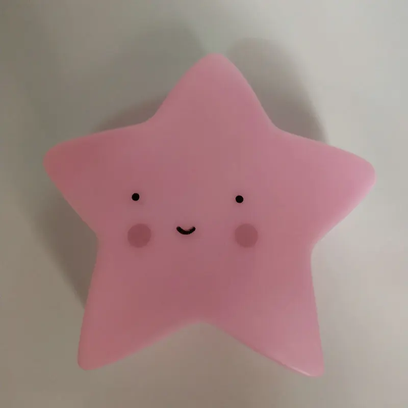 

Northern European-Style Hot Selling LED Gum Small Night Lamp Customizable Broad Modeling Cartoon Glowing Toy Decoration Bedside