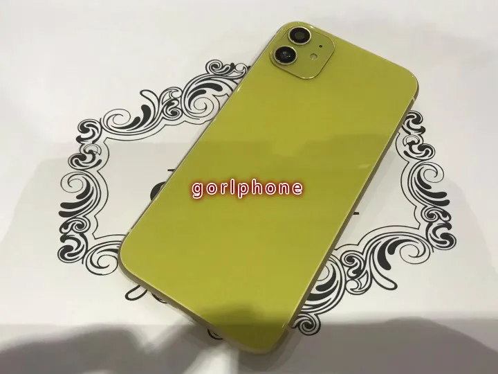 Отличное качество Золотое шасси задняя дверь для iphone xr цветной стиль батарейный корпус с для iphone 11 стиль