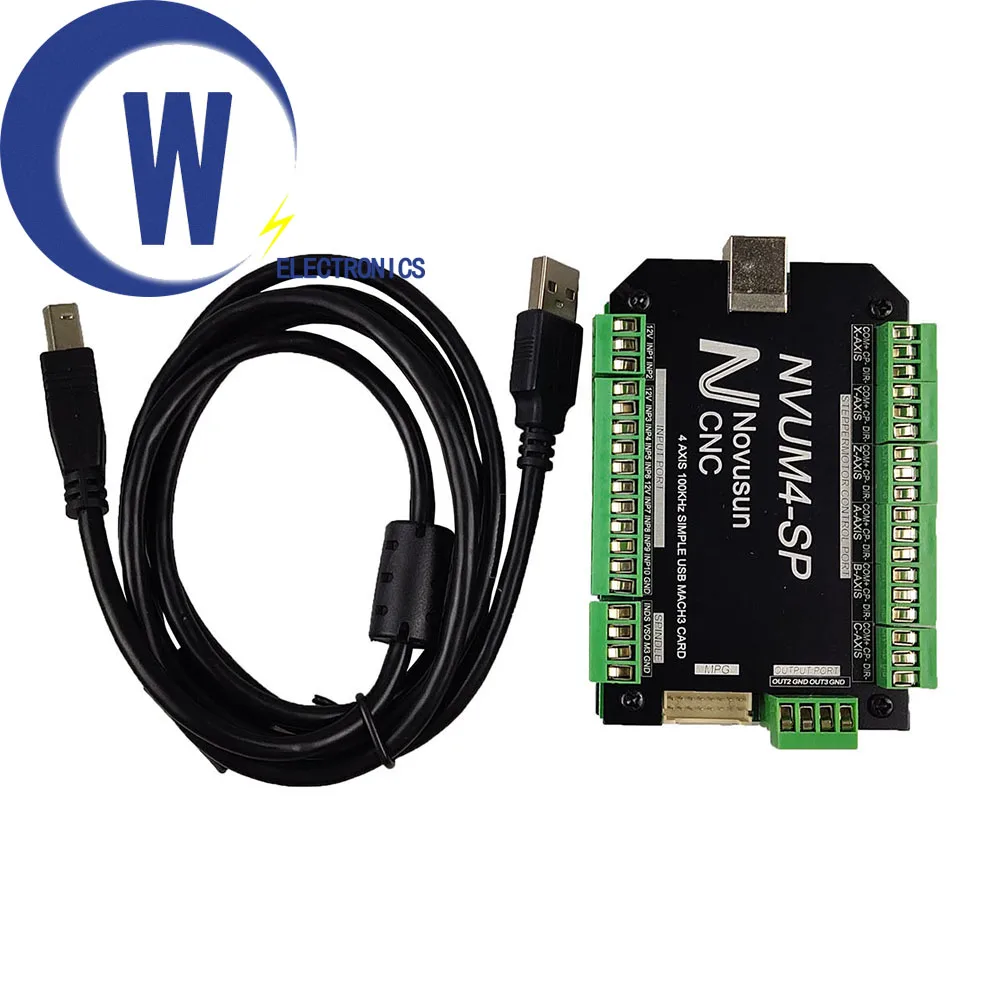 Mach3 USB интерфейс NVUM-SP ЧПУ motion контроллер nvcm 3 оси 4 5 6 axis cnc контрольная карта