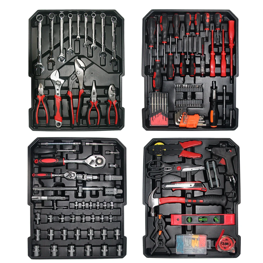 £156.34 Dtbd 187pcs Lever Tool Socket Wrench Set Professional Auto Repair