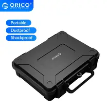 ORICO 3,5 zoll Festplatte Festplatte Fall Box Sicherheit Lock Snap Design mit Wasser-proof Shock-proof staub-beweis Lagerung Box