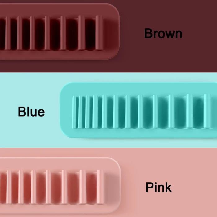 Силиконовая стойка для хранения кистей для макияжа, органайзер, автоматическая Адсорбция, держатель для зубной щетки, инструмент, косметическая кисть, кисточки в сумке, инструмент для макияжа
