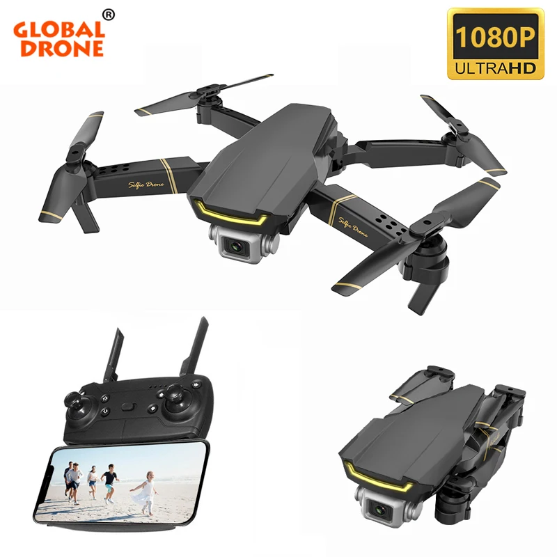 Global Drone GW89 FPV с 1080P HD WiFi камерой мини-Квадрокоптер вертолет Дрон RC игрушки VS VISUO XS809HW