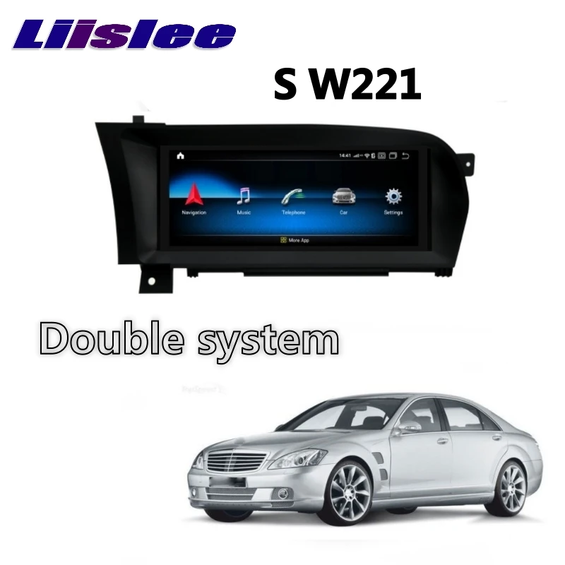 Автомобильный gps для Mercedes Benz MB S класса W221 S280 S300 S350 2006 2007 2008 2009 2010 2011 2012 2013 CarPlay давления воздуха в шинах радио навигации