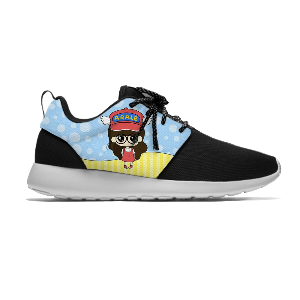 Аниме Arale Dragon Ball Z популярные милые популярные модные детские спортивные кроссовки Повседневные Дышащие 3D кроссовки для мальчиков и девочек