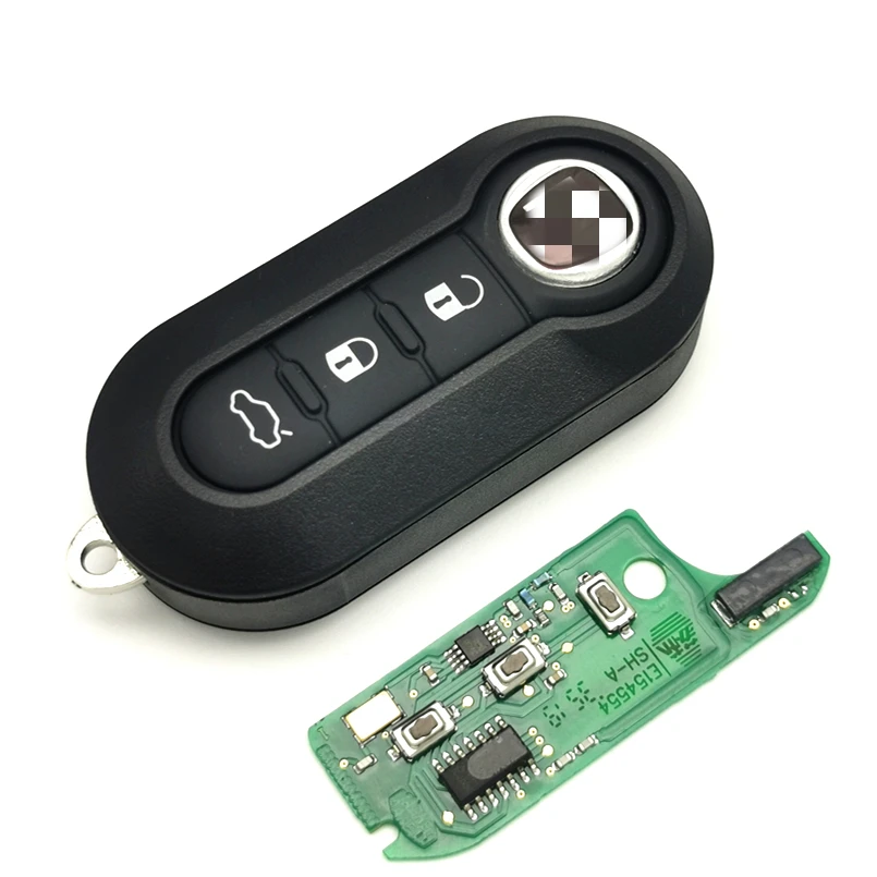 DATONG WORLD CAR REMOTE KEY FOR FIAT 500L MPV DUCATO CITROEN JUMPER PEUGEOT BOXER 2008-2015 433.92 ASK PCF7946 CAR SMART KEY