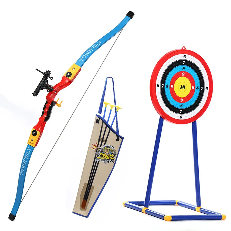 

1set Archery Shooting Kids Bow and Arrow Toy Kit with Arrows and Targets for Children Youth Archery Sports Outdoor Equipment