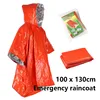 Orange raincoat