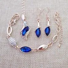 QiLeSen Женская мода желтый костюм австрийский кристалл, африканская Невеста желтый ювелирный набор свадебный подарок s033