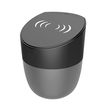 

Wireless Charging Bluetooth Speaker Smart Mini Subwoofer Portable Speaker Stand Wireless Charging