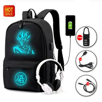 

Dragon Backpack Ultra Instinct Goku Z Luminous Backpack Casual School Bags Teenager Boys Girls Teenager Mochila Bolsa