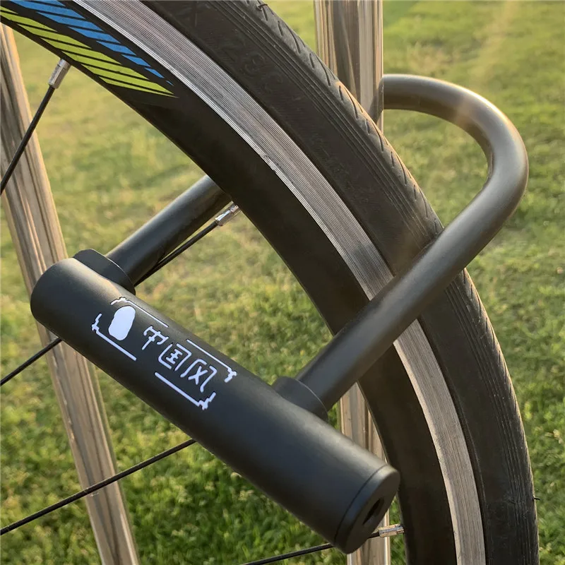 Antivol Vélo Cadre E-TOOK 12 Mm Acier Noir - Niveau A - Neuf