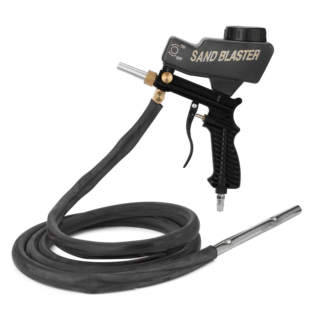 

Spray Gun Portable Sandblaster Machine with Gravitation Feed 3m Siphon for Remove Rust Paint Dirt Air Tools Spray Machines