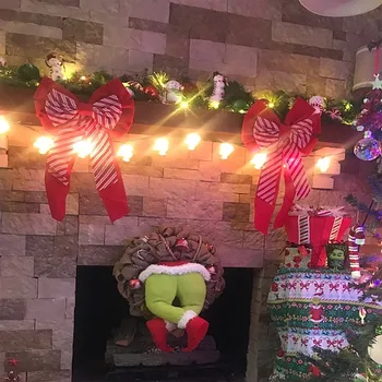 

high quality top selling product in 2020 How the Christmas thief Stole Christmas BurlapWreath Support Wholesale and Dropshipping