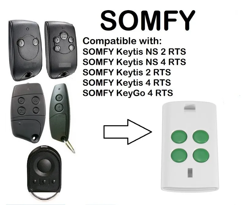 

Auto scan Multi frequency Universal somfy remote control duplicator command gate control remote controller rolling code