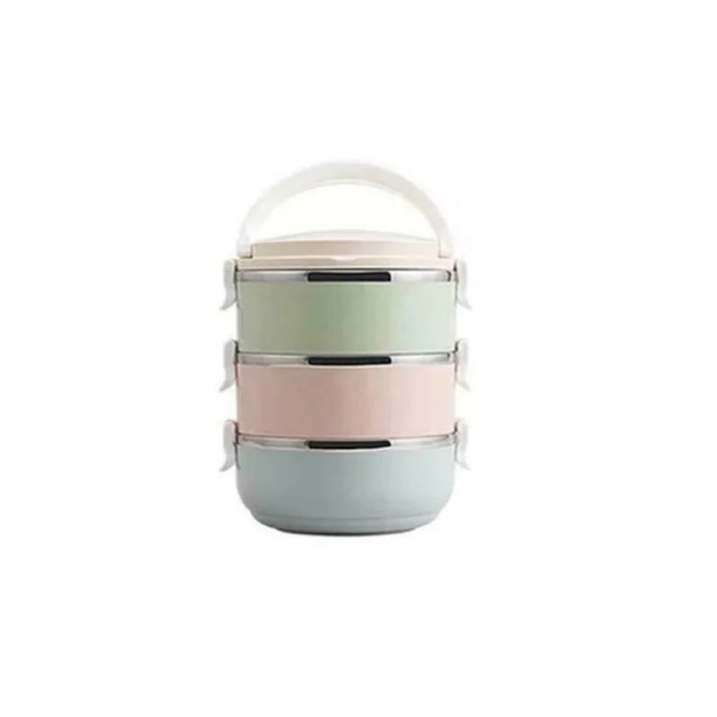 1/2/3/4 слоя Нержавеющая сталь Коробки для обедов Bento Термальность утепленная Еда контейнер для детей Пикник офисных работников школы