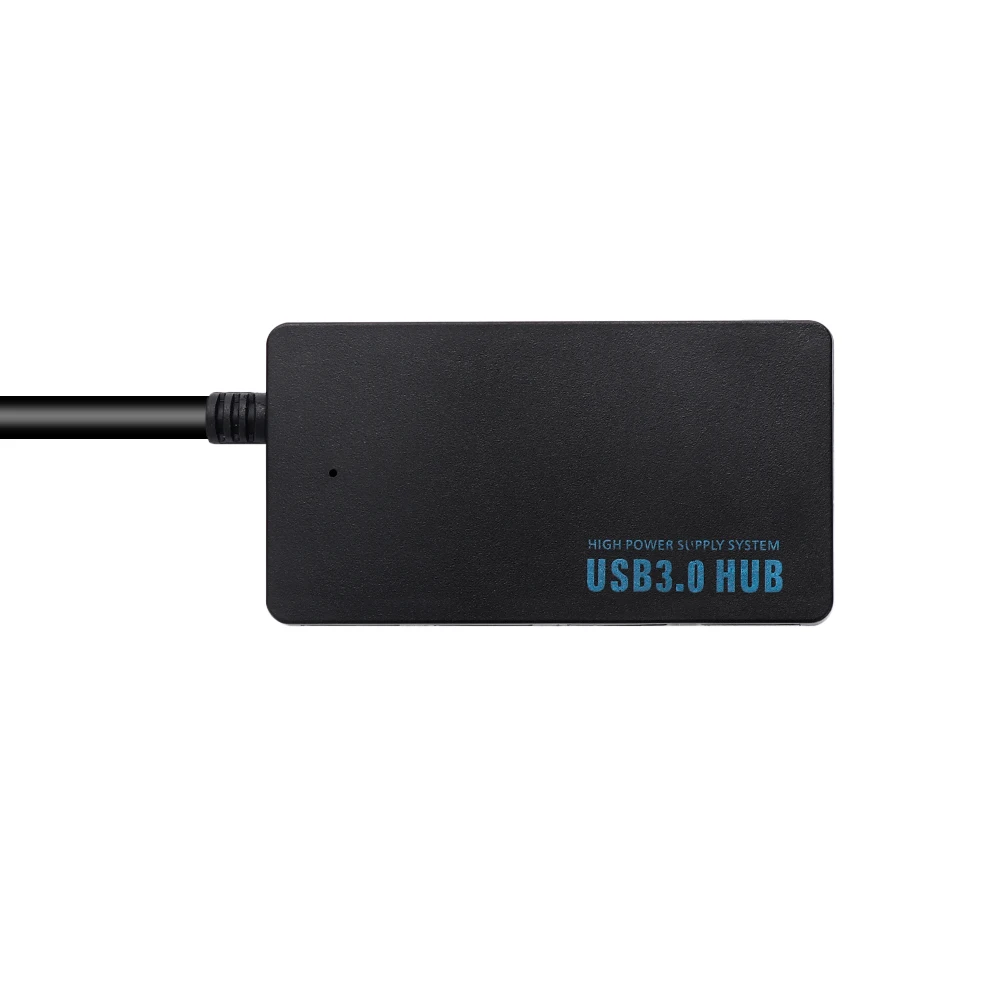 Конвертер зарядное устройство 4 порта USB 3,0 концентратор 5 Гбит/с скорость портативный компактный адаптер сплиттер конвертер для ПК Mac ноутбук черный портативный