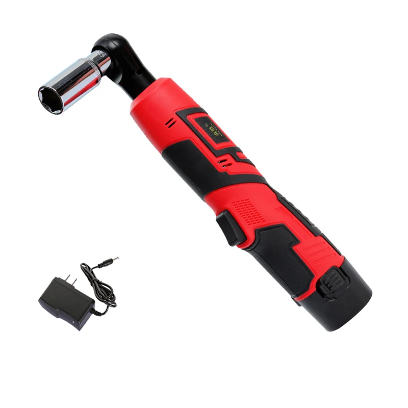 

12V Electric Wrench Kit 3/8 Cordless Ratchet Wrench Rechargeable Scaffolding 60NM Torque Ratchet with socket