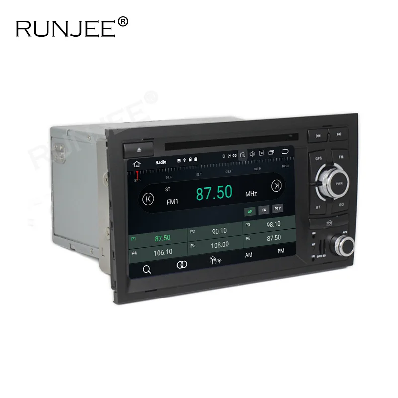 RUNJEE 4 г 64 шесть ядер Android 9 dvd плеер автомобиля для Audi A4 B6 B7 S4 RS4 сиденье Exeo