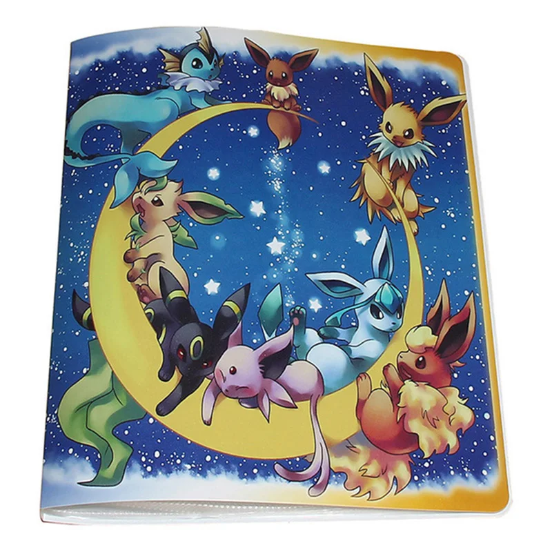 Álbum de colección de Pokemon de 9 bolsillos para niños, colección de tarjetas de Pokemon de gran tamaño, 324 Uds.