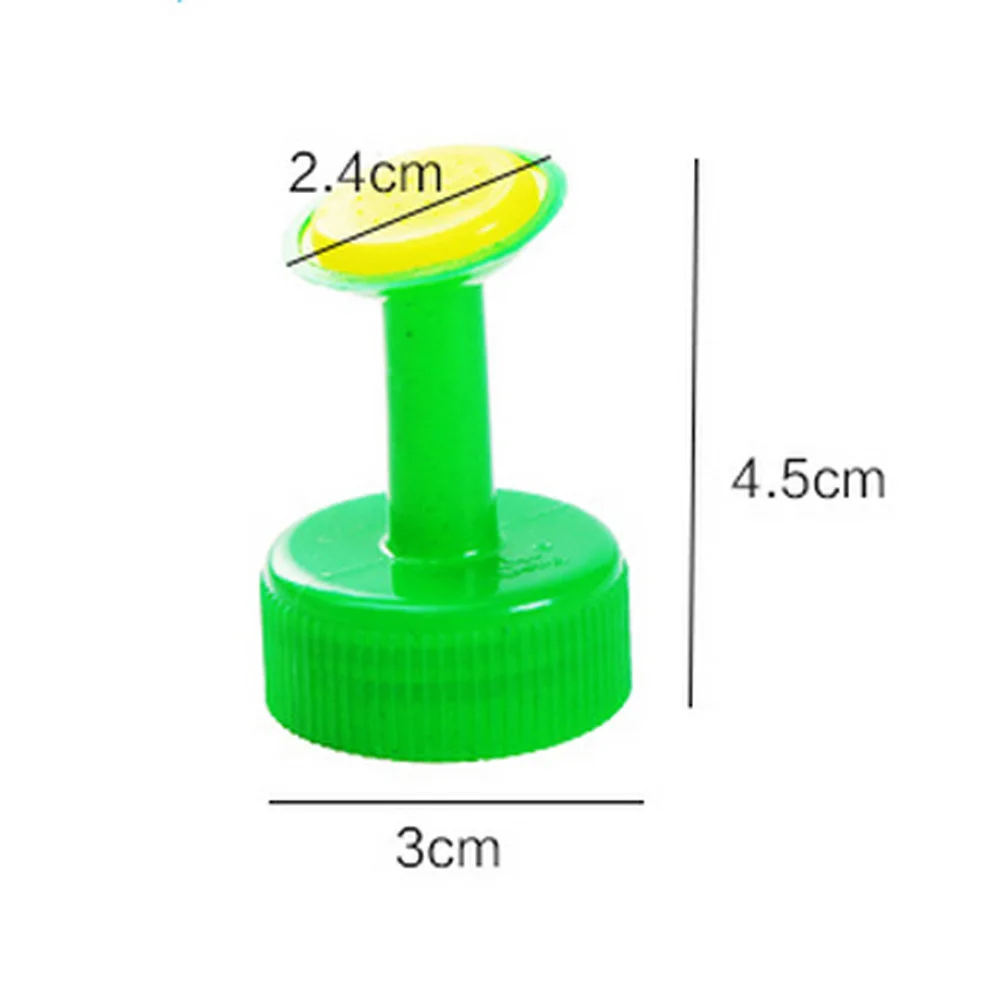 Plastic Squeeze Type Watering Bottle Plant Water Can Curved Nozzle Tool