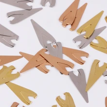 10 шт. высококачественная металлическая Закладка металлическая мини-закладка, бумажные зажимы, держатель для книг, канцелярские принадлежности для школы, новинка