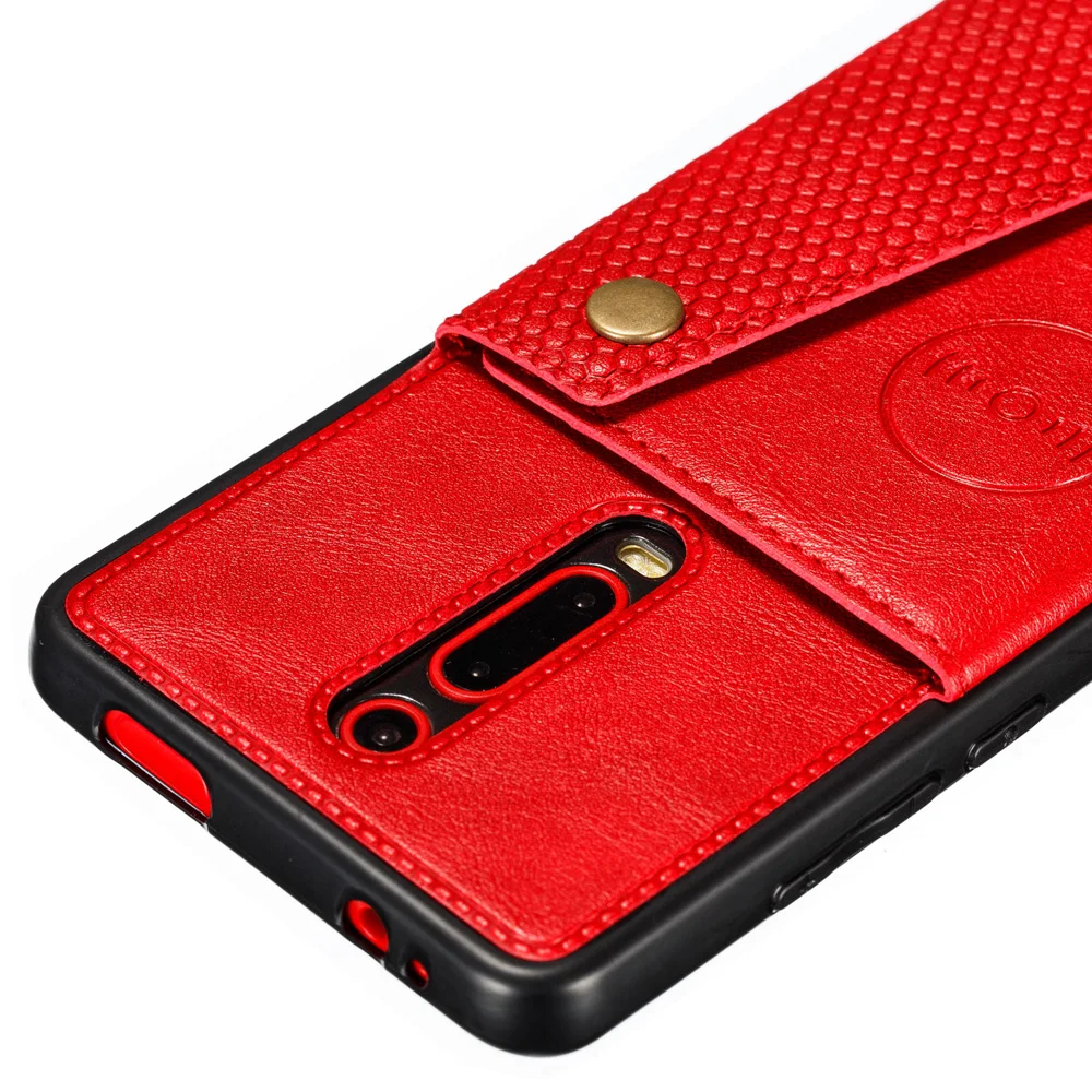 Red mi Note 8T из искусственной кожи защитный чехол для телефона для Xiao mi Red mi K20 Pro Чехол mi 9T Pro Note 8 Pro 8 A бизнес кредитный держатель для карт
