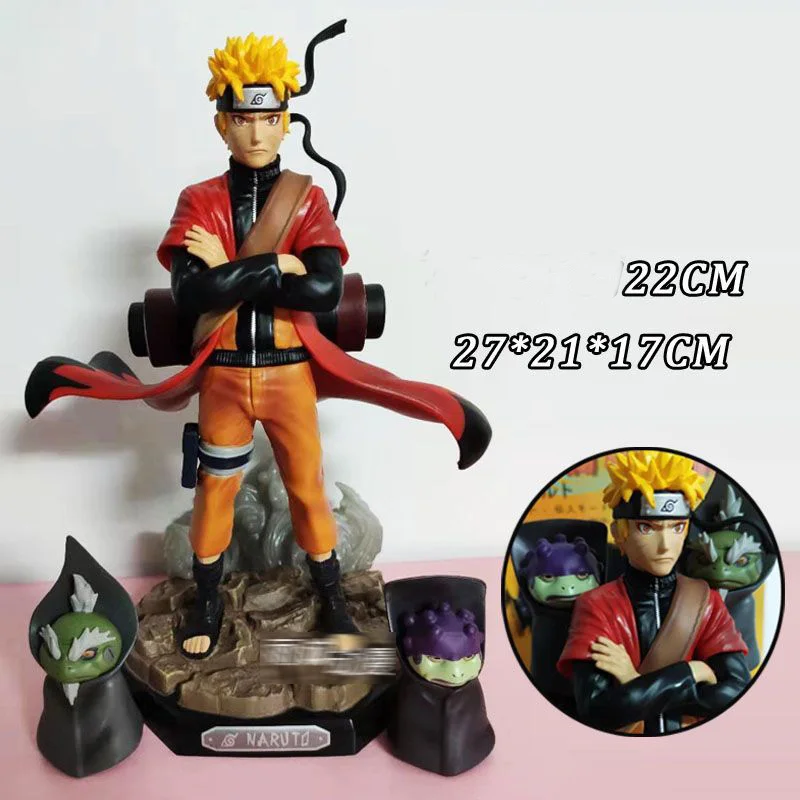 

New Uzumaki Naruto PVC Statue Figure Toy Brinquedos Figurals Collection Model Gift In Retail Box