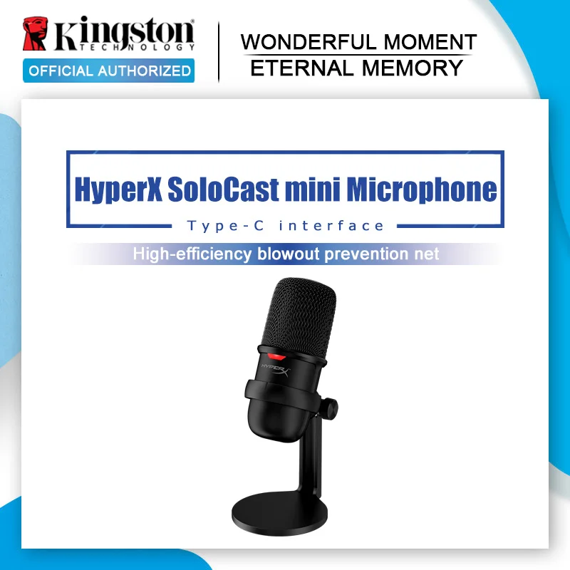 Kingston Hyperx Microphone, Hyperx Solocast Microphone