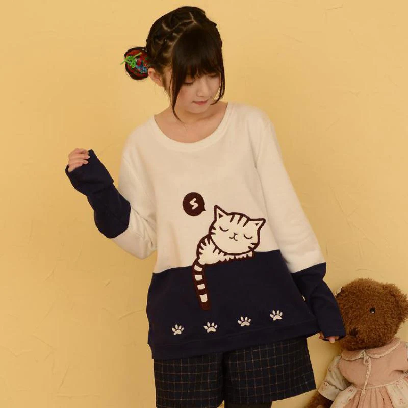 Женский джемпер в хипстерском стиле Повседневный пуловер с длинным рукавом и