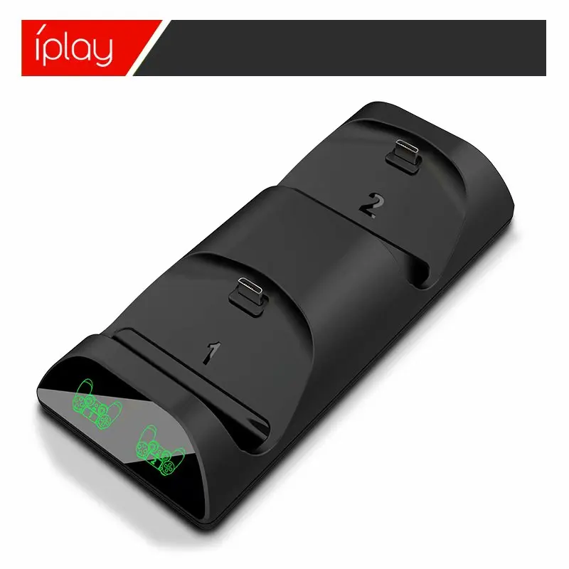 Для PS4 контроллер зарядное устройство Led док-станция для зарядки с USB 3 в 1 док-станция для PS4 PRO SLIM
