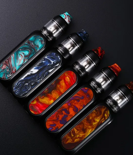 

Original OBS Cube Mini Resin Starter Kit 1500mAh Battery 3ml 2ml Tank 0.96 Inch LED Screen E-cig Vape Kit VS Drag 2