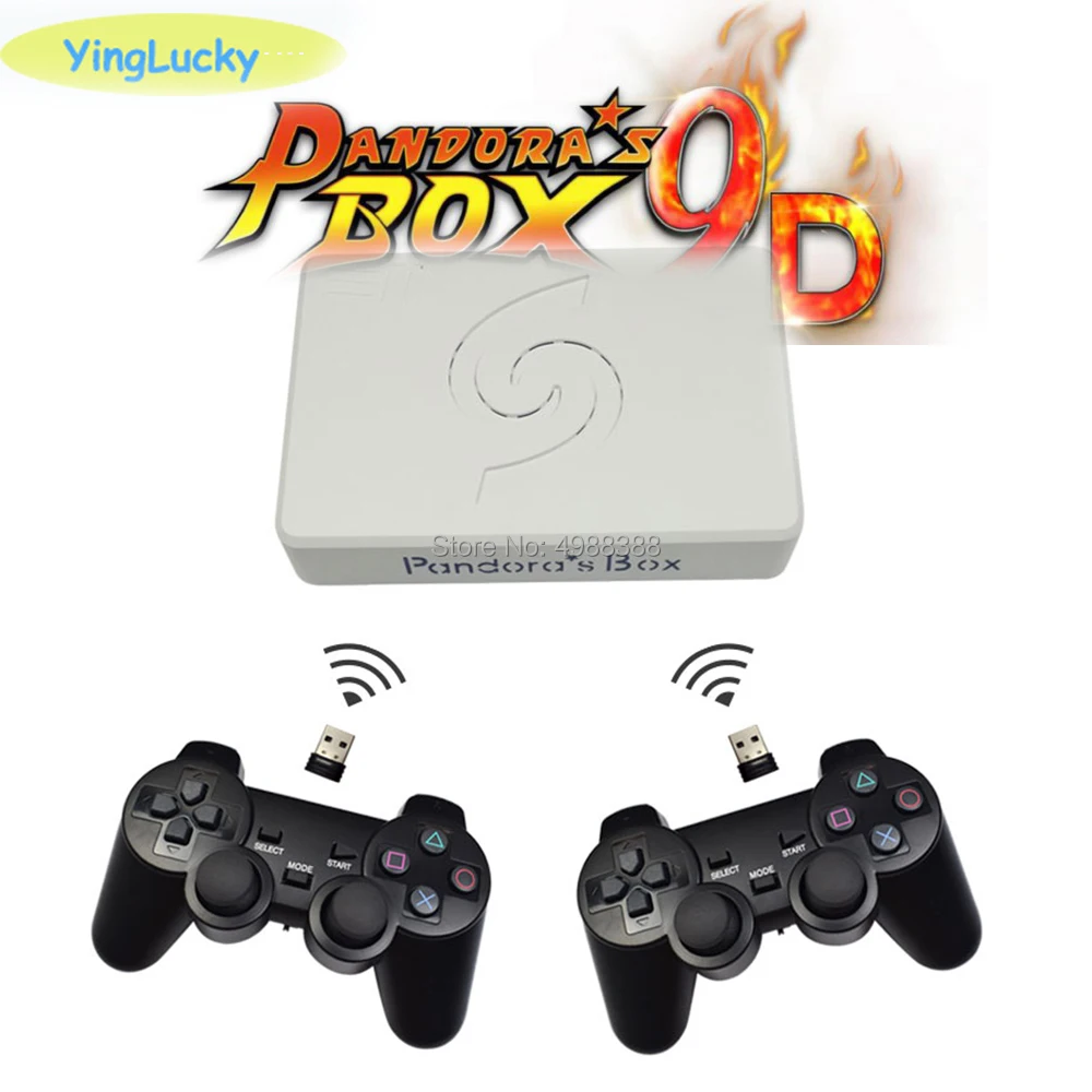 Best Price Pandora Box 9D 2500 in 1 Motherboard 2 Wired Gamepad players and wireless Gamepad set Usb connect joypad have Tekken 3D games Best Price Pandora Box 9D 2500 in 1 Motherboard 2 Wired Gamepad players and wireless Gamepad set Usb connect joypad have Tekken 3D games