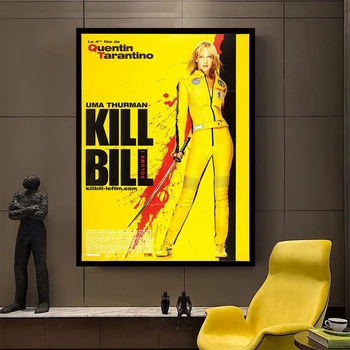 

Kill Bill Classic Movie Canvas Poster Canvas Painting Wall Art Print Painting Painting Mural Room Decoration home decor