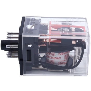 

AC 220V/230V Coil Voltage PCB Power Relay 8 Pins DPDT 2NO 2NC MK2P-1