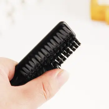 

Handle Hairdressing Soft Hair Cleaning Brush Plastic New Duster Remove Styling Neck Hair Hair Barber Tools Comb Broken E7G6