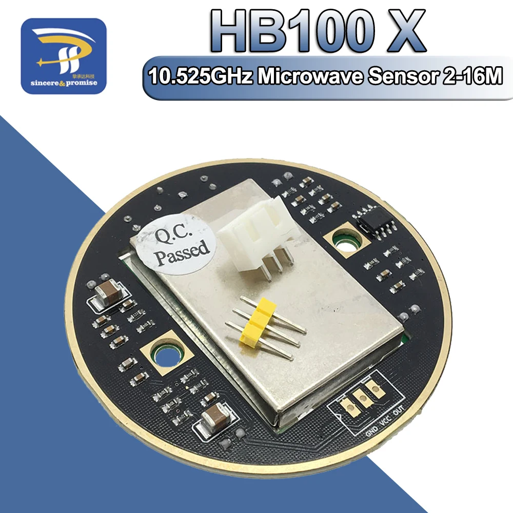Микроволновый датчик HB100 X 10 525 ГГц 2 16 м доплеровский радар индукционный модуль