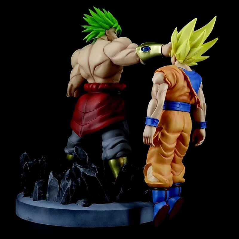 Figure Dragon Ball Goku Vs Broly  Dragon Ball Z Action Figures - Bandai  Dragon Ball - Aliexpress