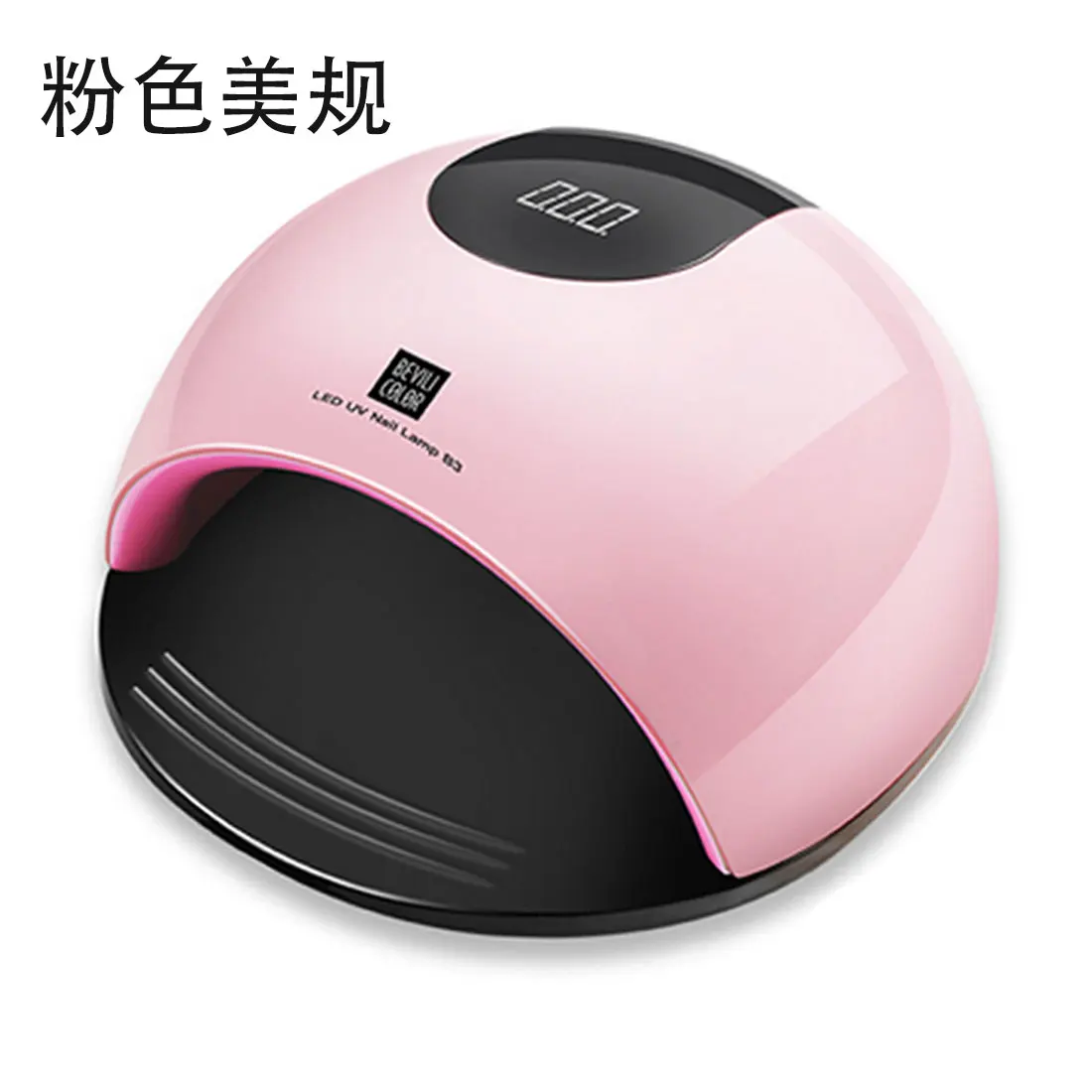 PINK US Новое поступление 80 Вт Красочный УФ-светодиодный светильник Manucure 36 светодиодный s машина УФ-Сушилка для ногтей ледяная лампа светильник для быстрого лечения всех гель-лаков - Цвет: PINK US
