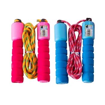 

Automatic Counting Jump Rope Skipping Rope Fitness Workout Weight Sports Accessories for Gym Training Game (Random Color)