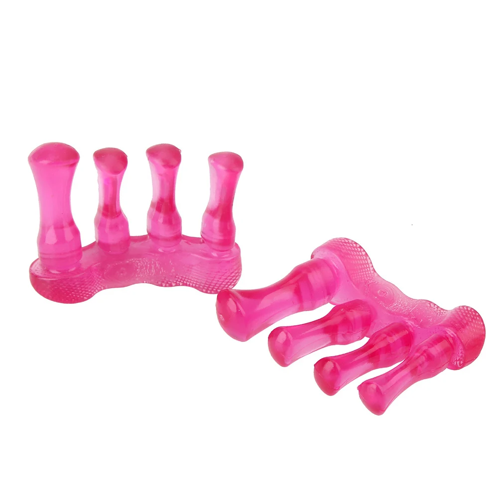 2 шт./компл. гелевый мягкий чехол разделители для пальцев ног, выпрямитель для прокладки для большого пальца стопы можно боли в спине после спортивных занятий йогой для бега по уходу