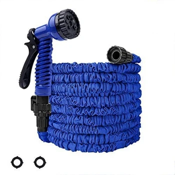 

NEW-Garden Hose, 25Ft Water Hose, Expandable Garden Hose with Double Latex Core, Durable Flexible Water Hose
