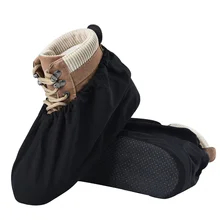 

Shoes Covers For Shoe Dust Proof Washable Reusable Flat Ankle Elastic Boot Cover Men Women Indoor Overshoes Accessories