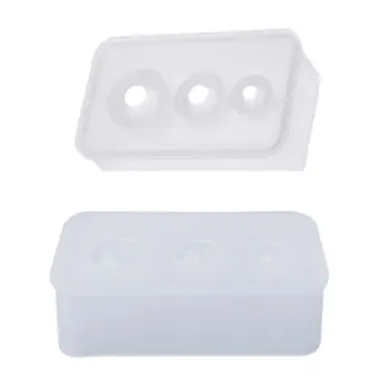 

2 Pcs/set Handmade DIY Crafts Making Crystal Epoxy Mould Silicone Mold