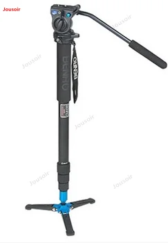 

A38TBS2 Magnesium Aluminum Camera Monopod + Hydraulic PTZ Sports Photography Tripod + PTZ Set CD50 T03
