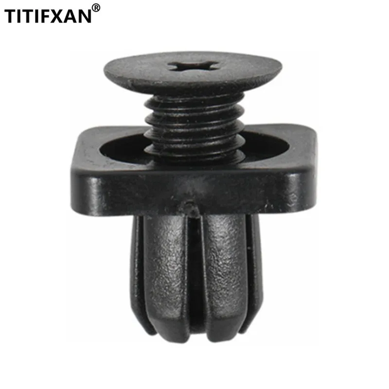 For Honda Accord CRV XRV City Vezel Spirior ELYSION Odyssey Fit Civic Engine Guard Splash Shield Cover 10mm Hole Fastener Clips |