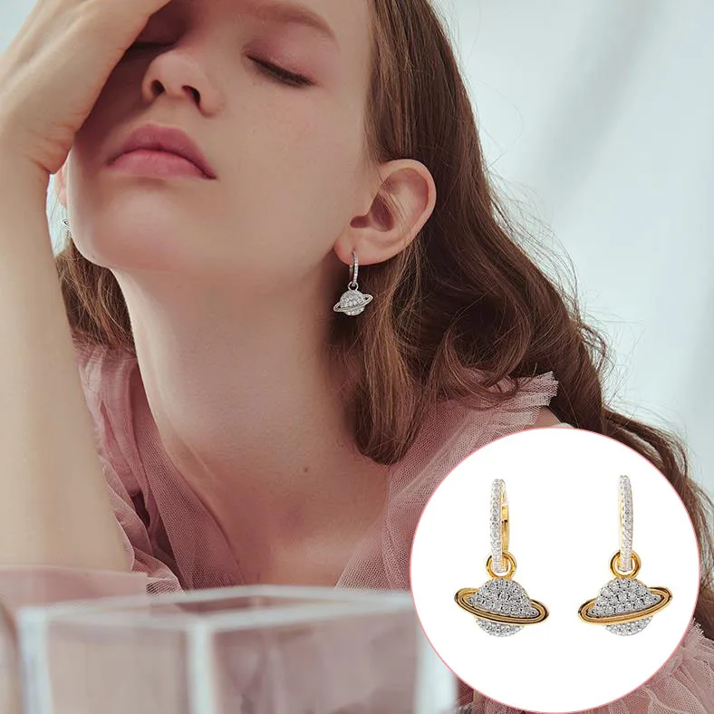 Новые модные асимметричные серьги-кольца с зеленым КАКТУСОМ из Кубического циркония для женщин, женские ювелирные изделия для вечеринки KE013
