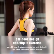 B10 настоящие беспроводные наушники Bluetooth 5,0, спортивные наушники с Ушными крючками, водонепроницаемые наушники, Беспроводная зарядка, стерео гарнитура PK HBQ Q62