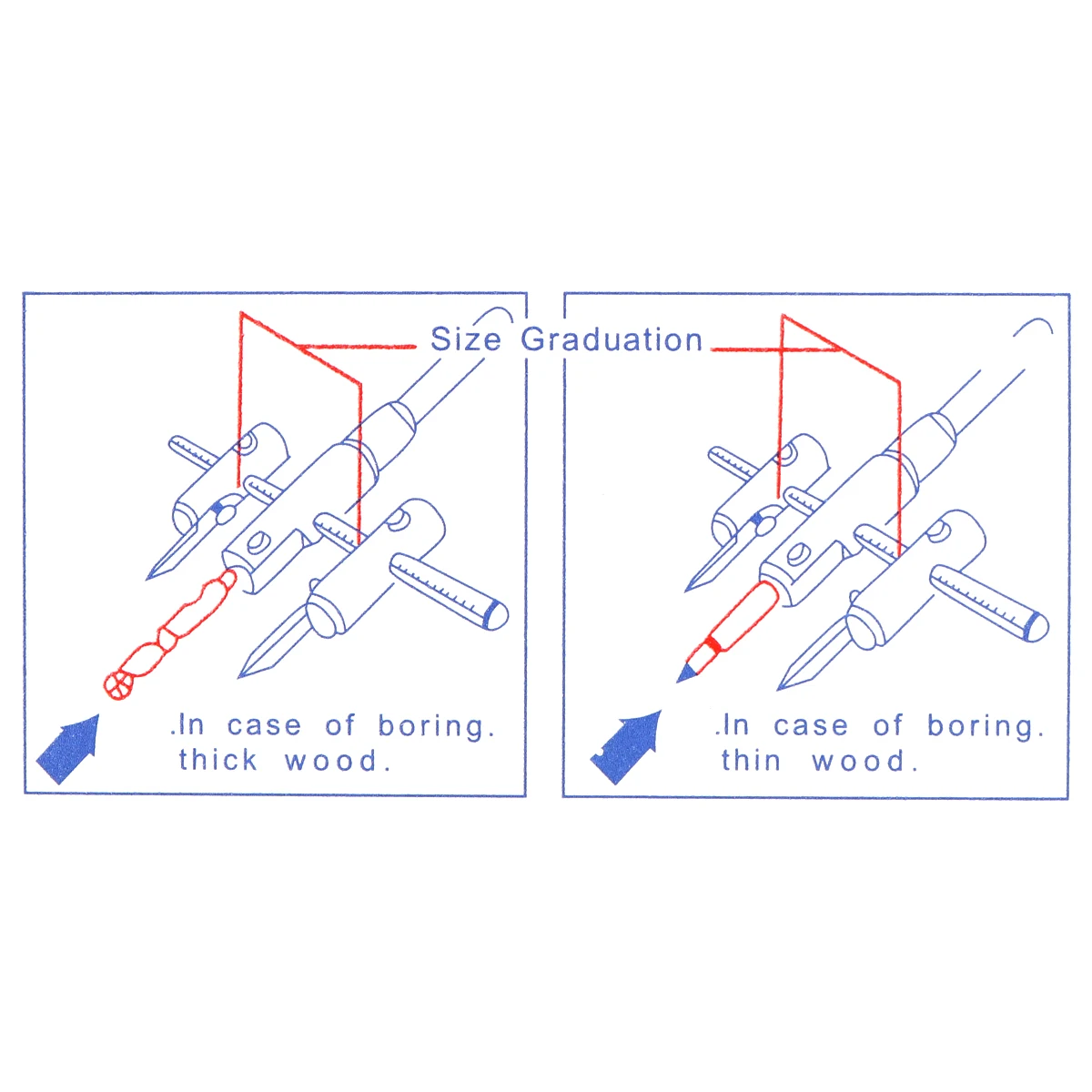 30-120/200/300mm Alloy Steel Circle Hole Saw Drill Bit Adjustable Aircraft Type Cordless Wood Cutter Tool Kit for Woodworking